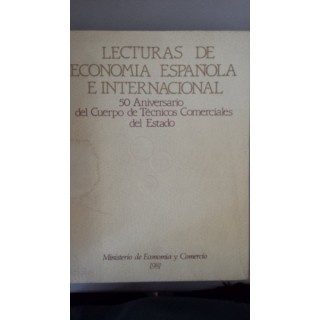 LECTURAS DE ECONOMIA ESPAÑOLA E  INTERNACIONAL